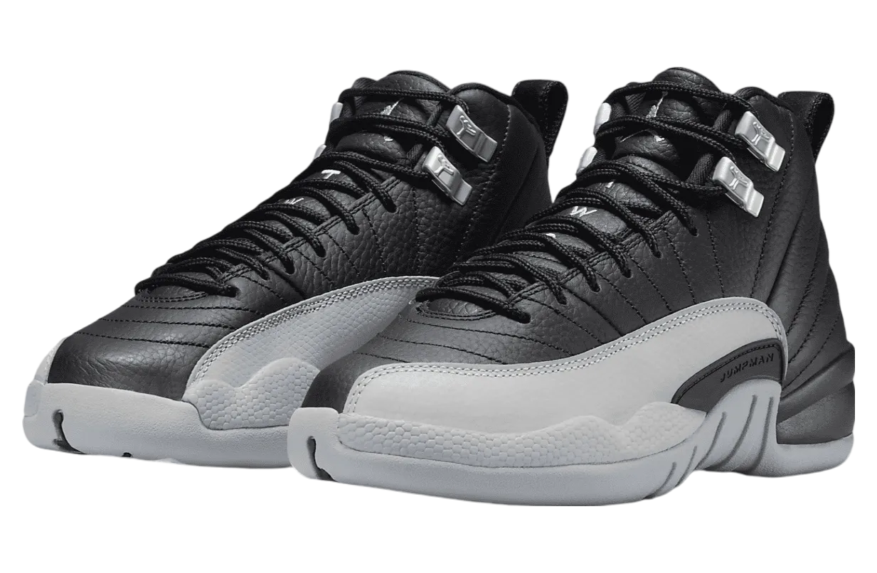 air jordan 12 gs barons black wolf grey 3