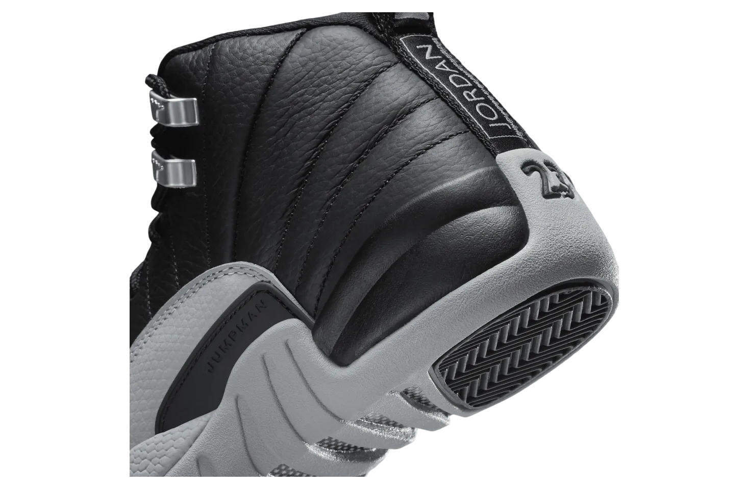 air jordan 12 gs barons black wolf grey 6