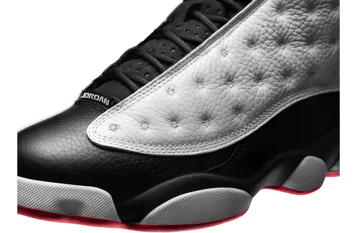 air jordan 13 he got game white black true red 3