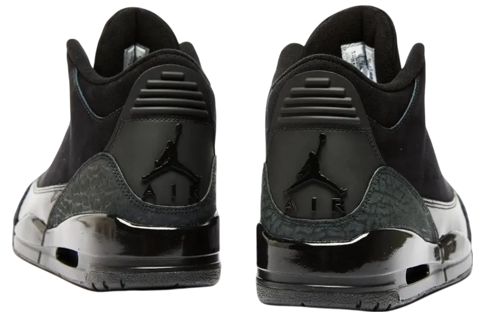 air jordan 3 black cat 2025 3