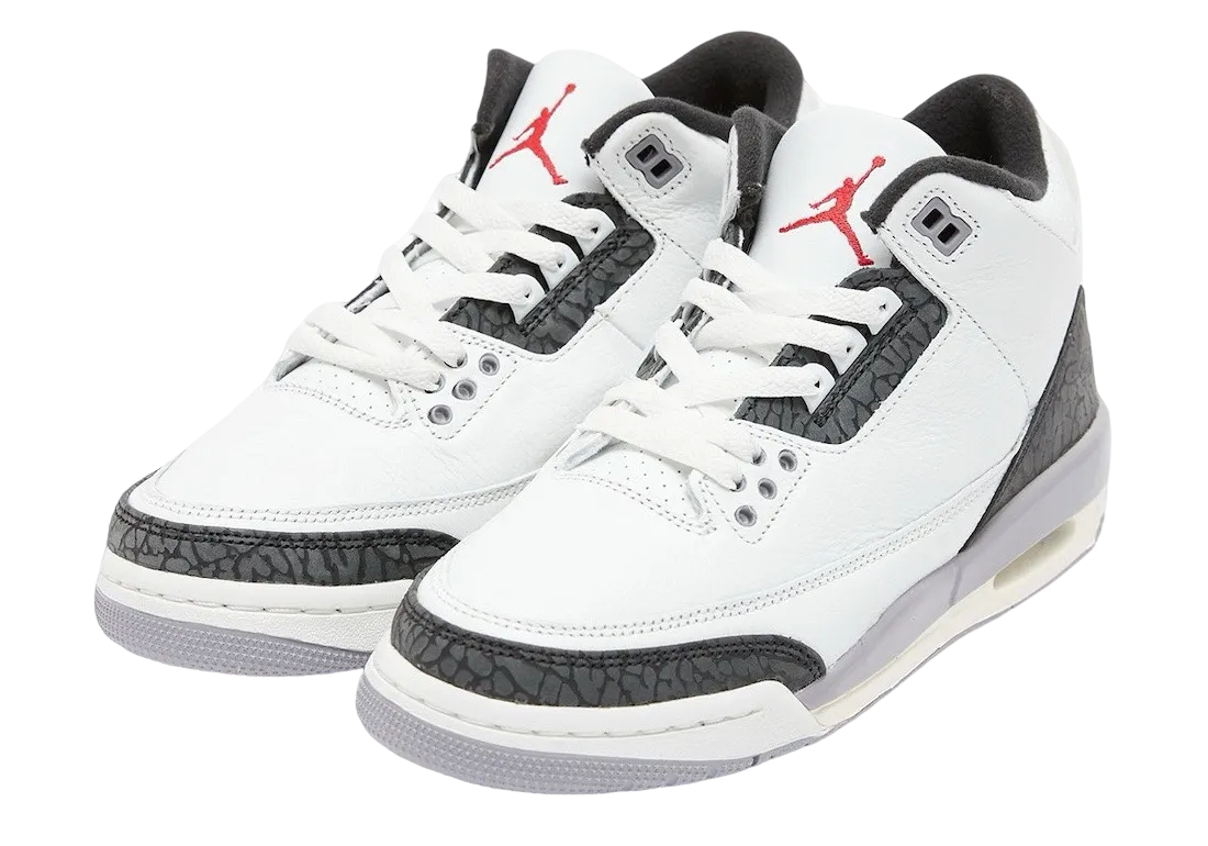 air jordan 3 cement grey 0