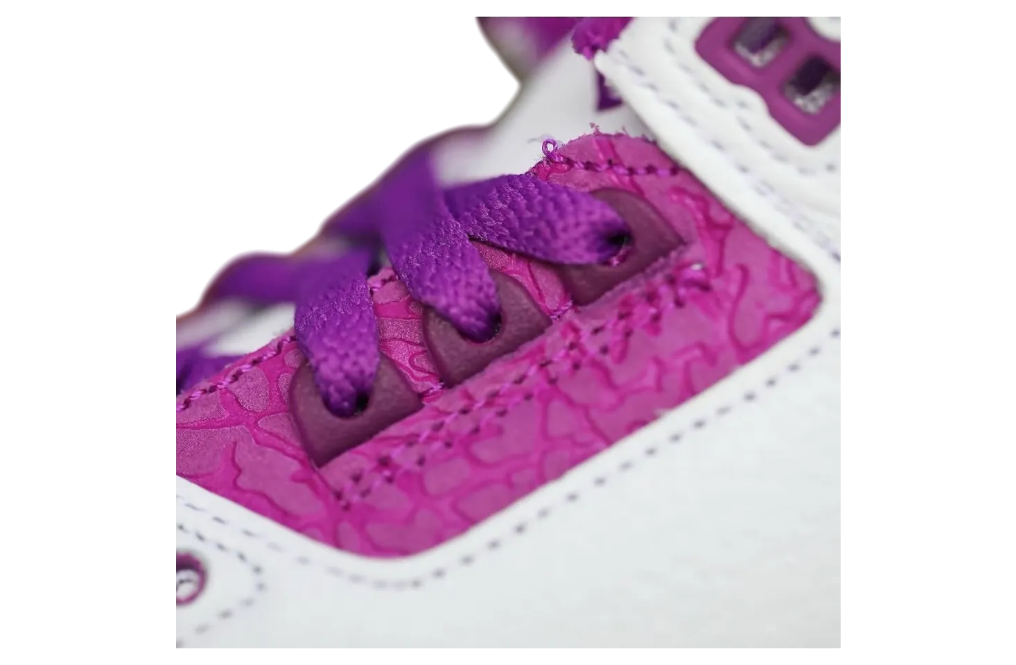 air jordan 3 gs vivid purple vapor green 7