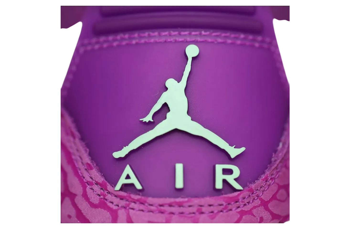 air jordan 3 gs vivid purple vapor green 8