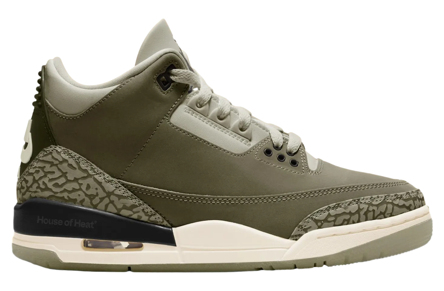 air jordan 3 medium olive 1