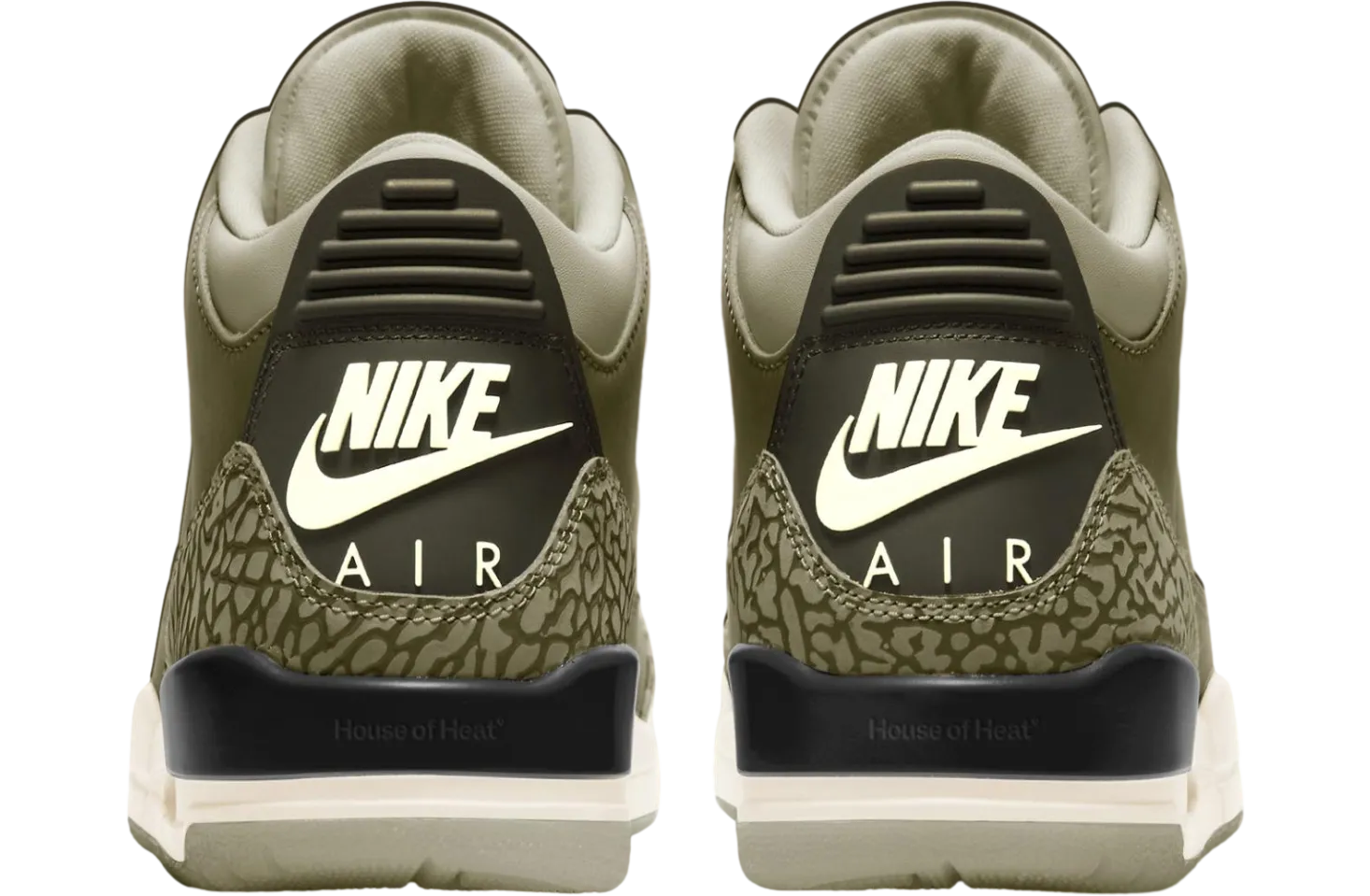 air jordan 3 medium olive 2