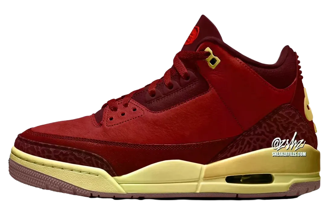 air jordan 3 og bin 23 team red metallic gold