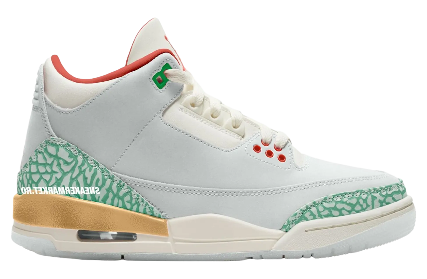 air jordan 3 og summit white pine green