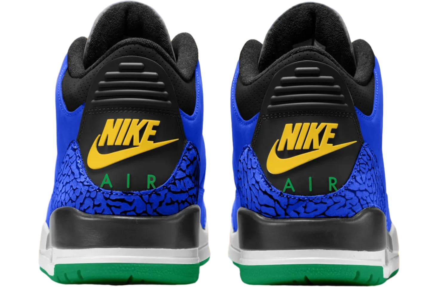 air jordan 3 racer blue lucky green 2