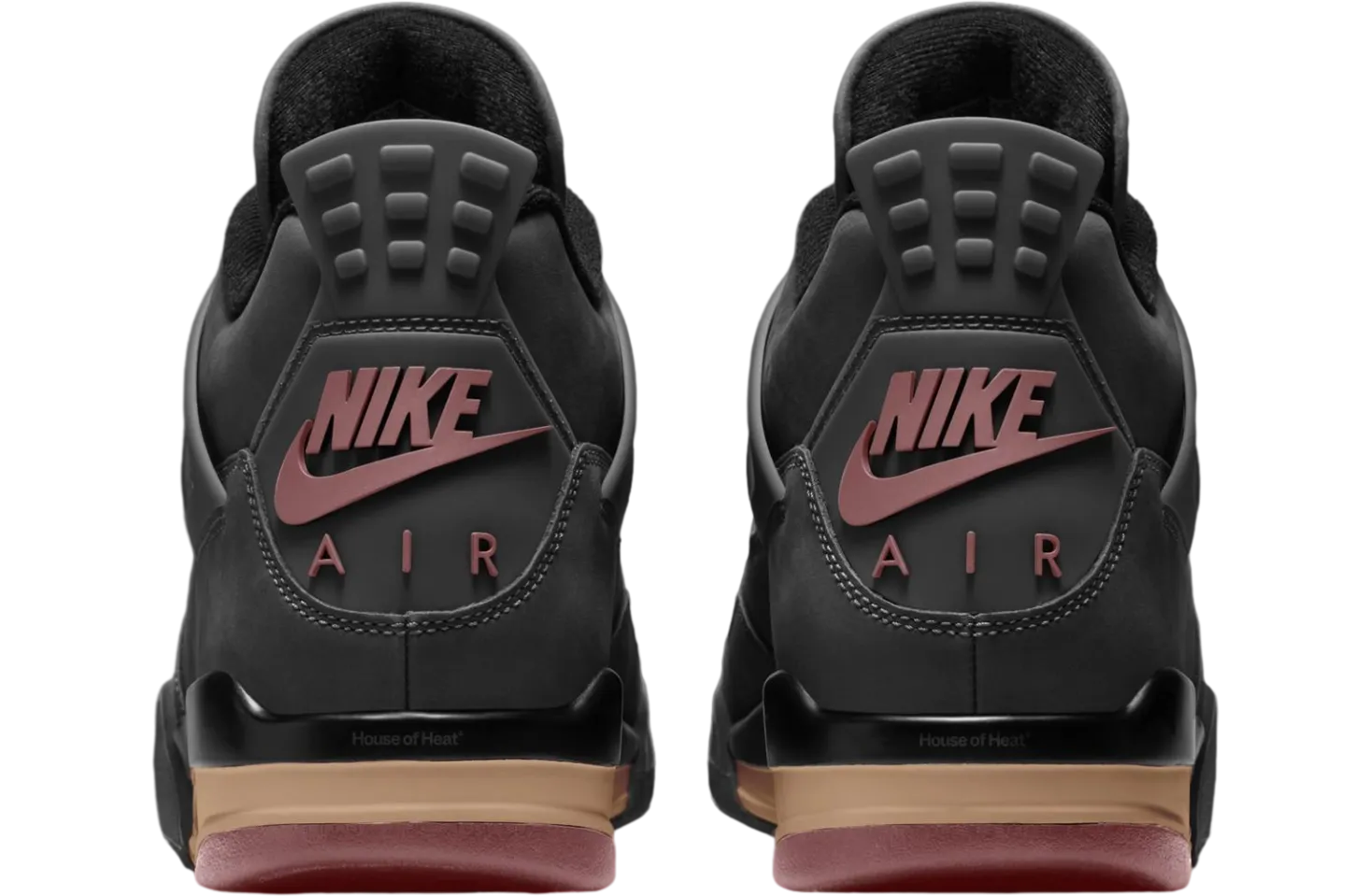 air jordan 4 london black red bark 3