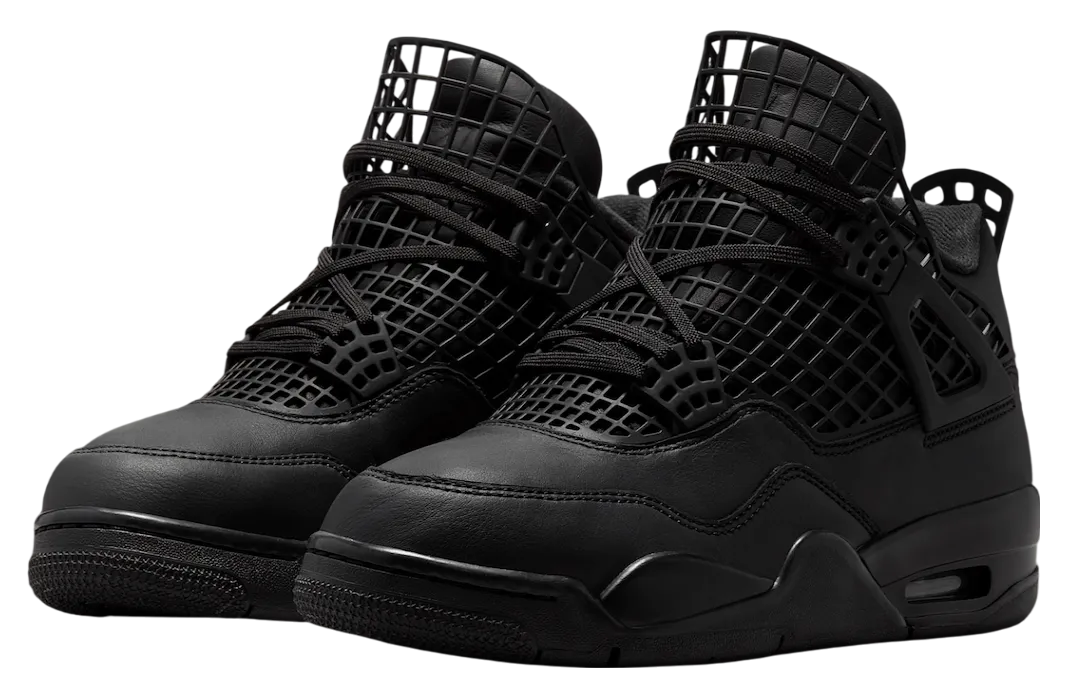 air jordan 4 net wmns black 0