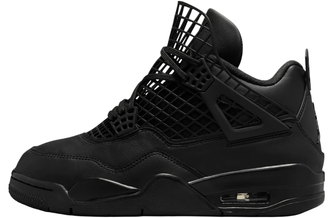 air jordan 4 net wmns black