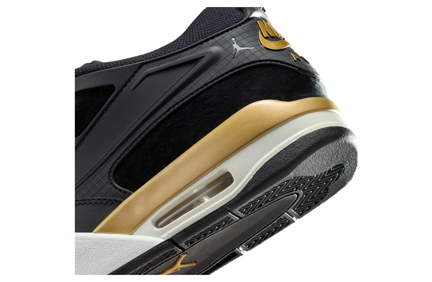 air jordan 4 rm black sail metallic gold 7