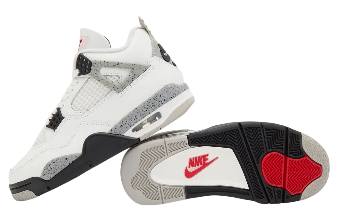 air jordan 4 white cement 2025 2