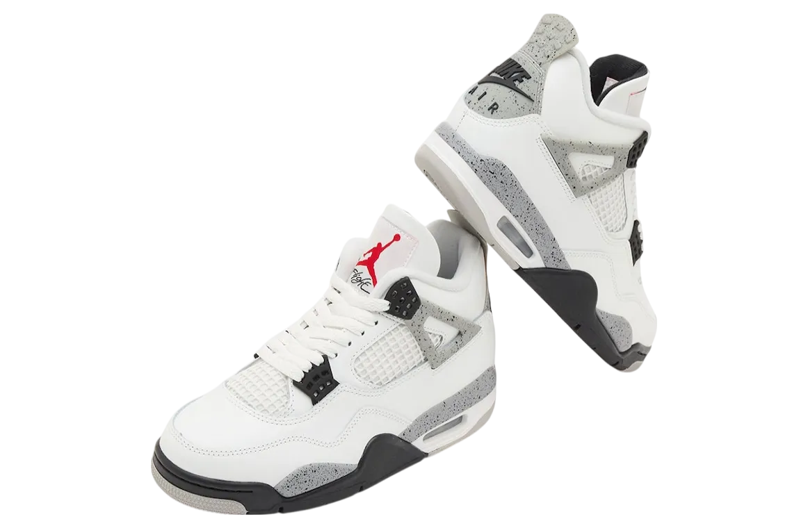 air jordan 4 white cement 2025 3