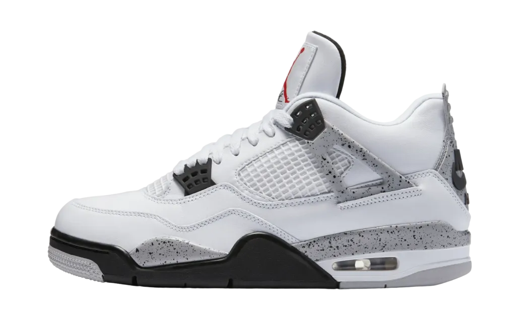 air jordan 4 white cement 2025