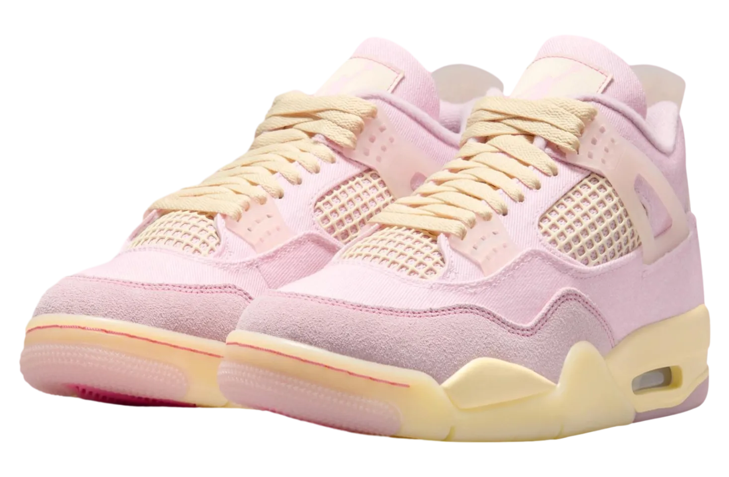 air jordan 4 wmns iced carmine pearl pink 0