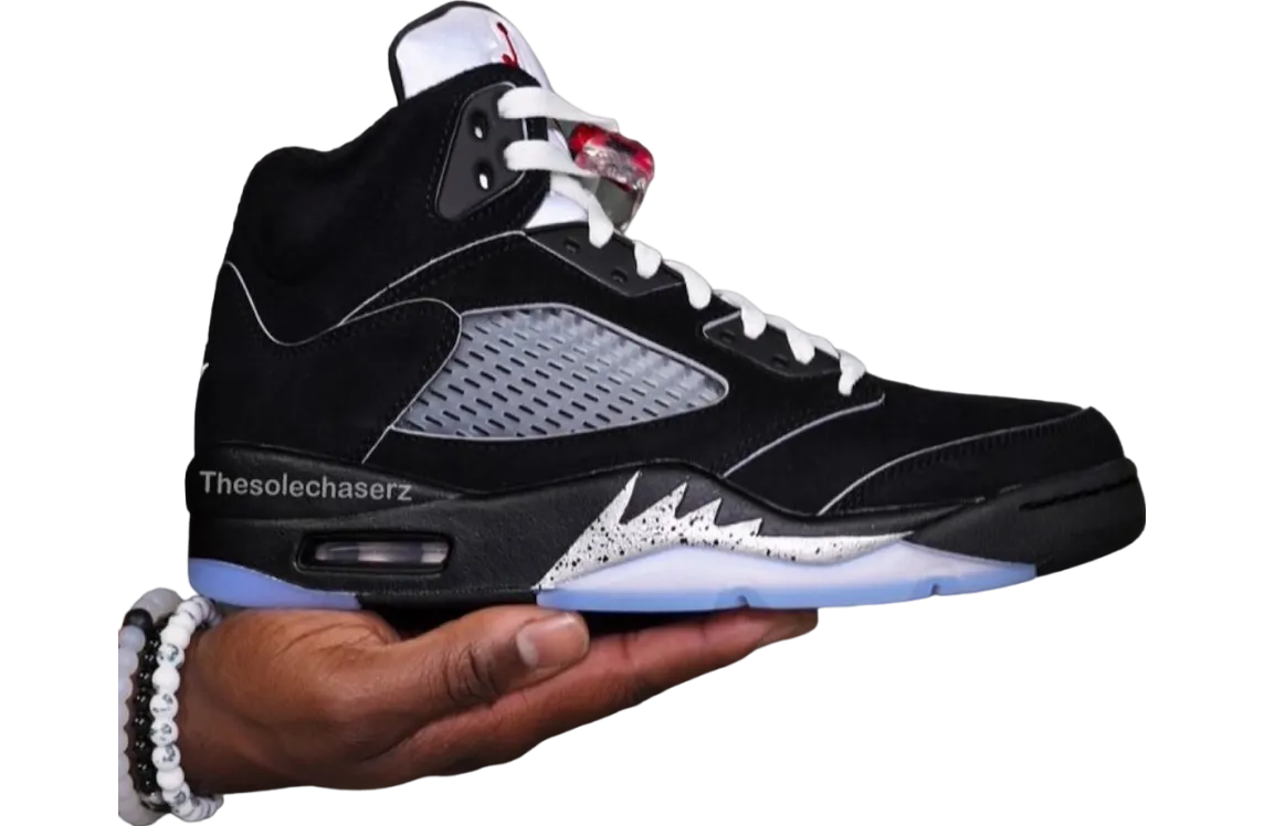 air jordan 5 black metallic reimagined