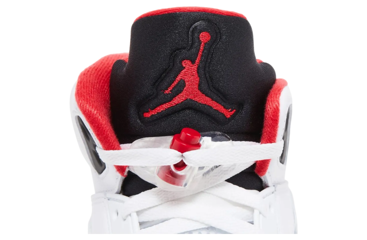 air jordan 5 fire red black tongue white fire red 5