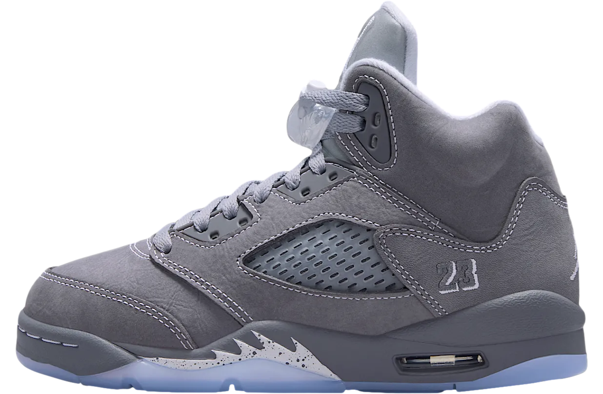 air jordan 5 gs light graphite wolf grey