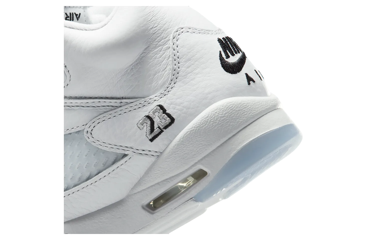 air jordan 5 gs white metallic silver 6