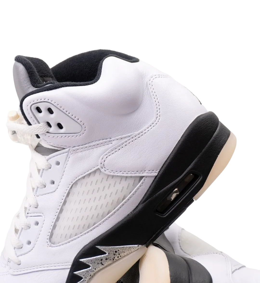 air jordan 5 white black 6