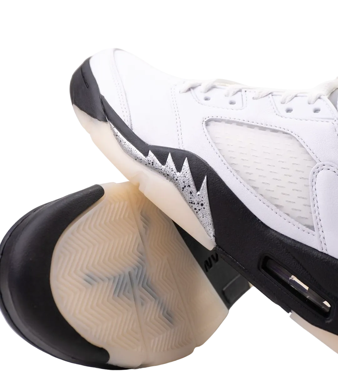 air jordan 5 white black 7