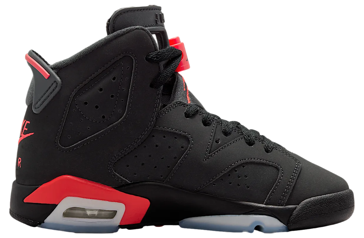 air jordan 6 infrared gs black light crimson 1