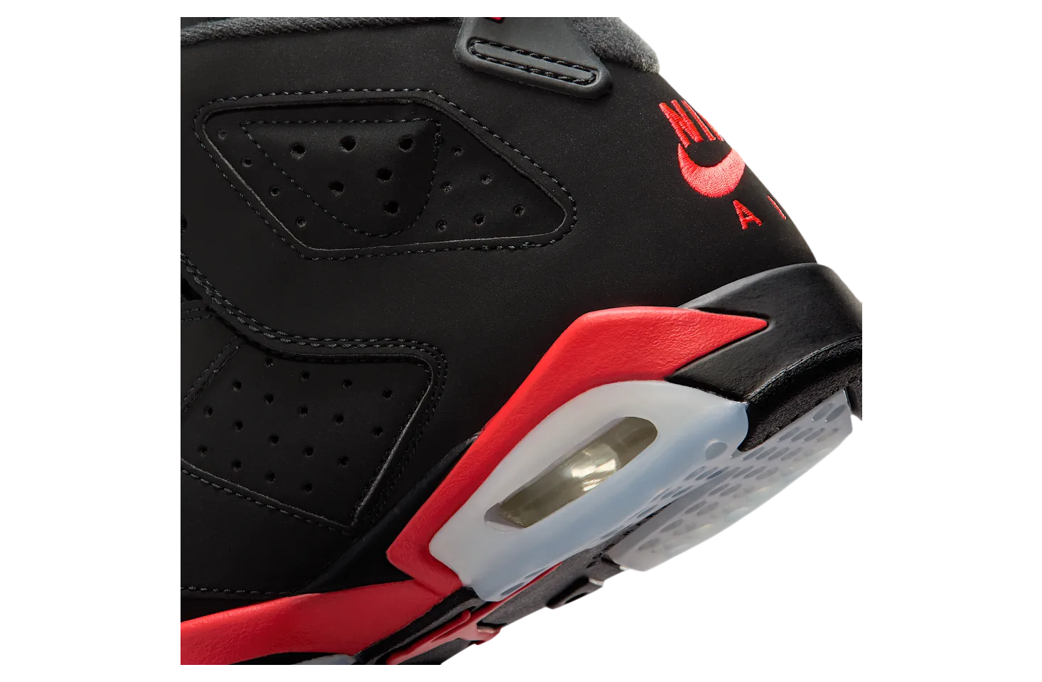 air jordan 6 infrared gs black light crimson 6