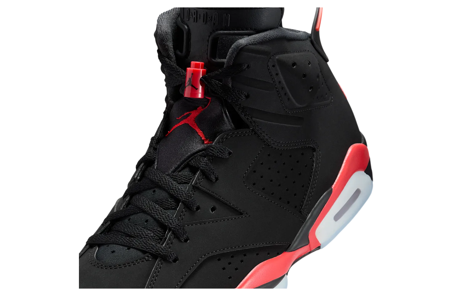 air jordan 6 reverse infrared black light crimson 5