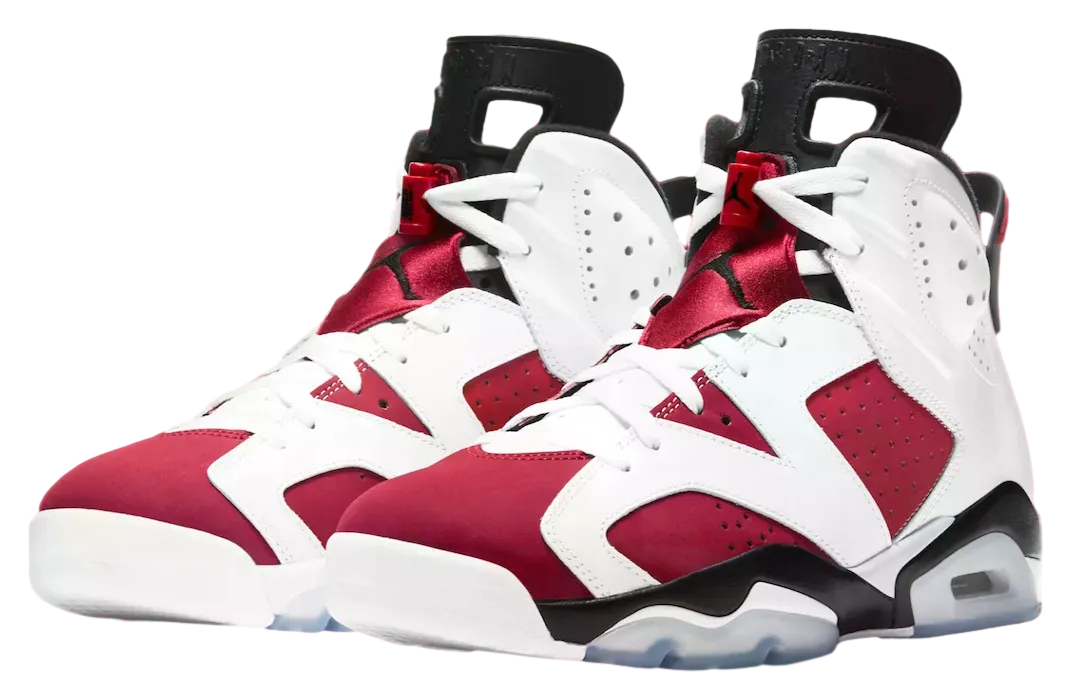 air jordan 6 white carmine 0
