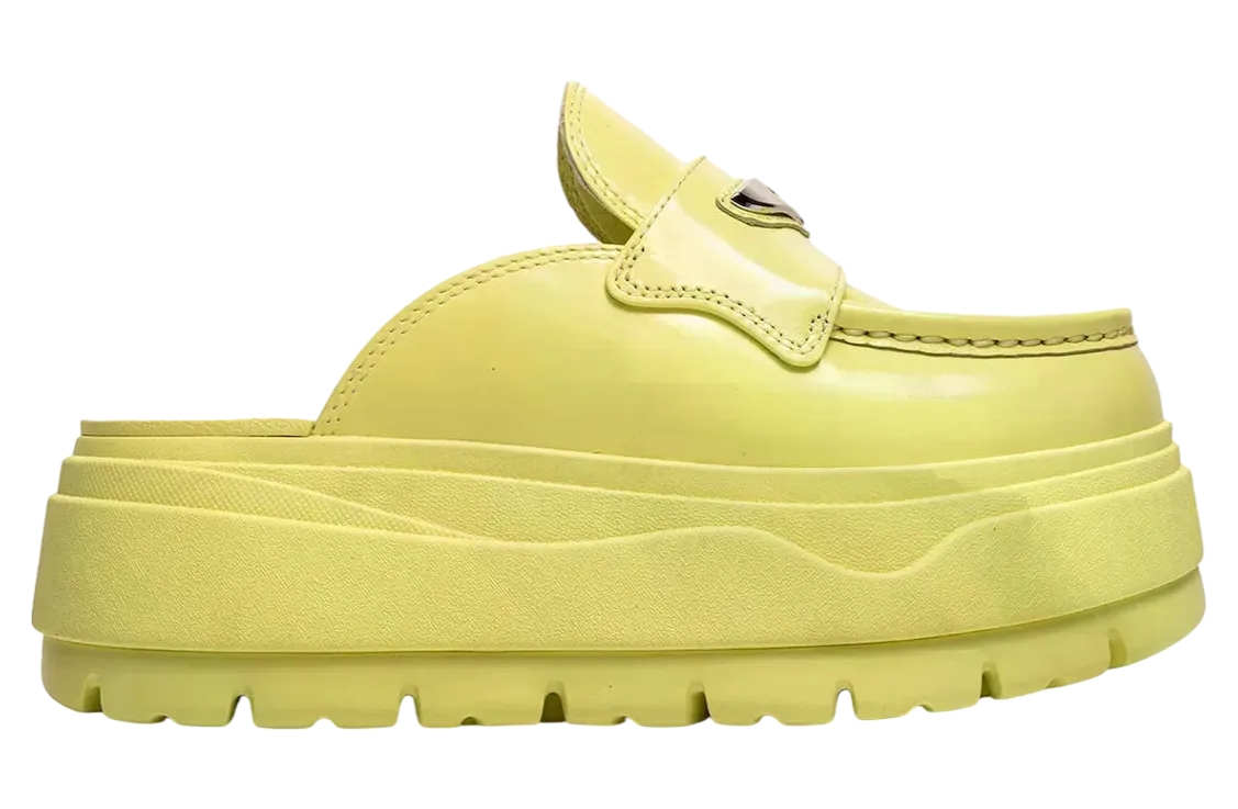 air jordan mule wmns luminous green metallic silver 0