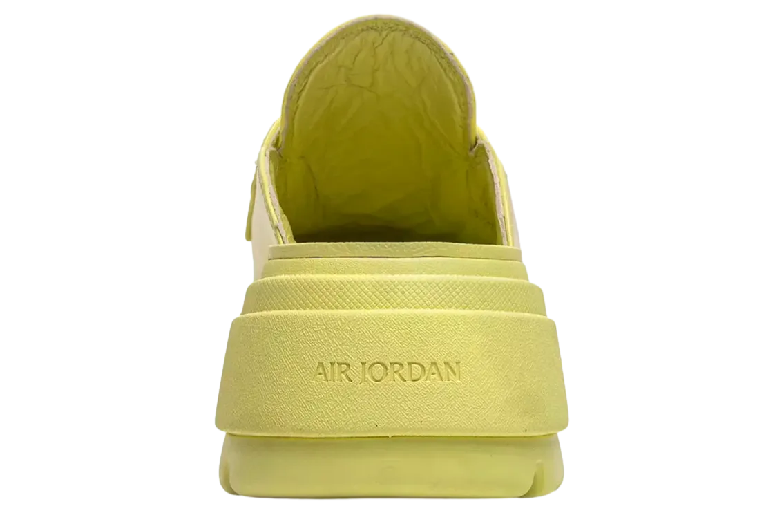air jordan mule wmns luminous green metallic silver 3