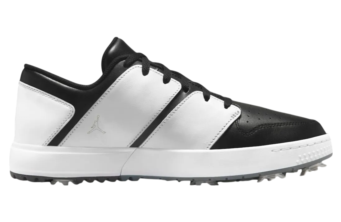 air jordan nu 1 low golf black white 0