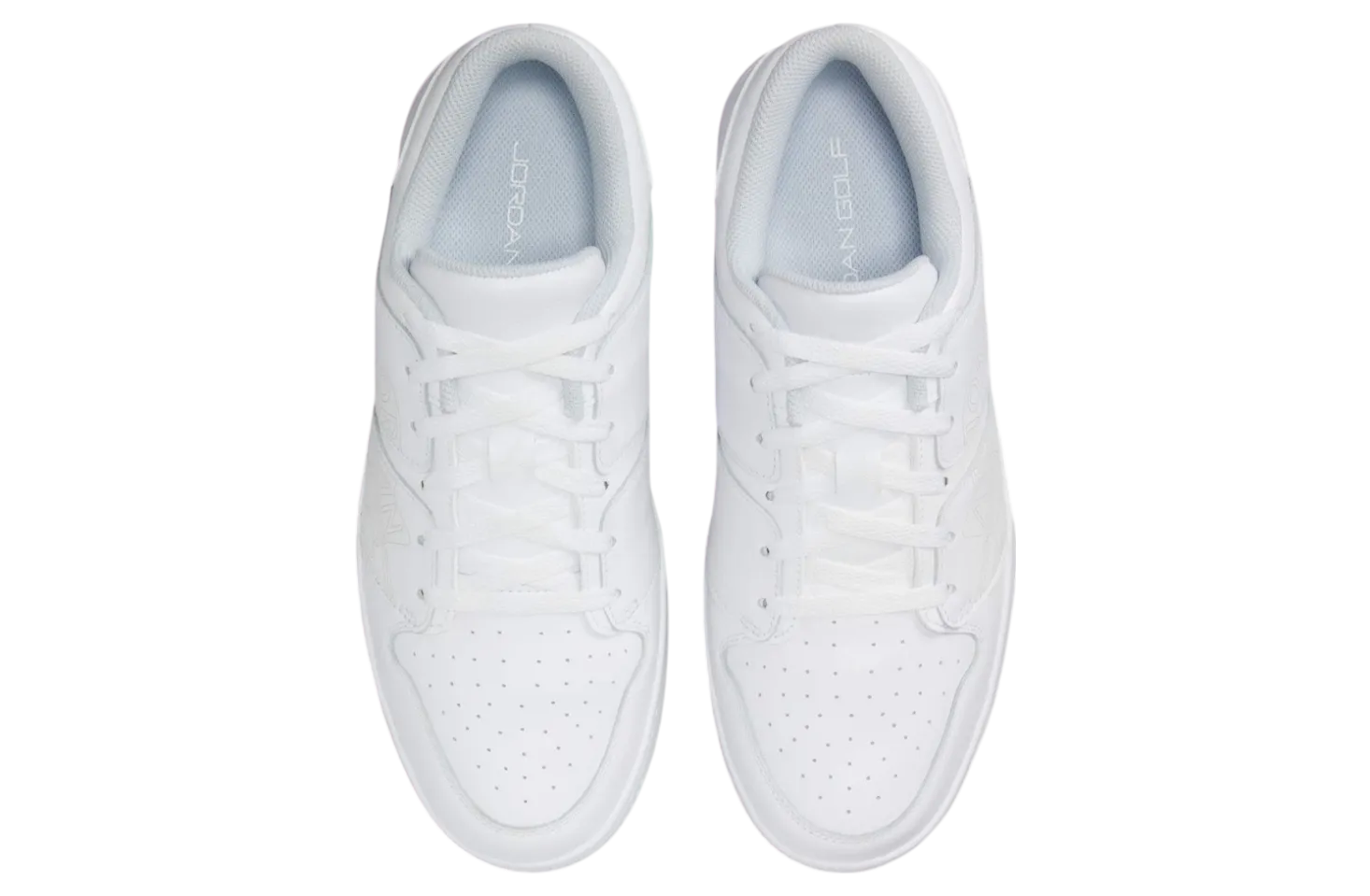 air jordan nu 1 low golf white pure platinum 3