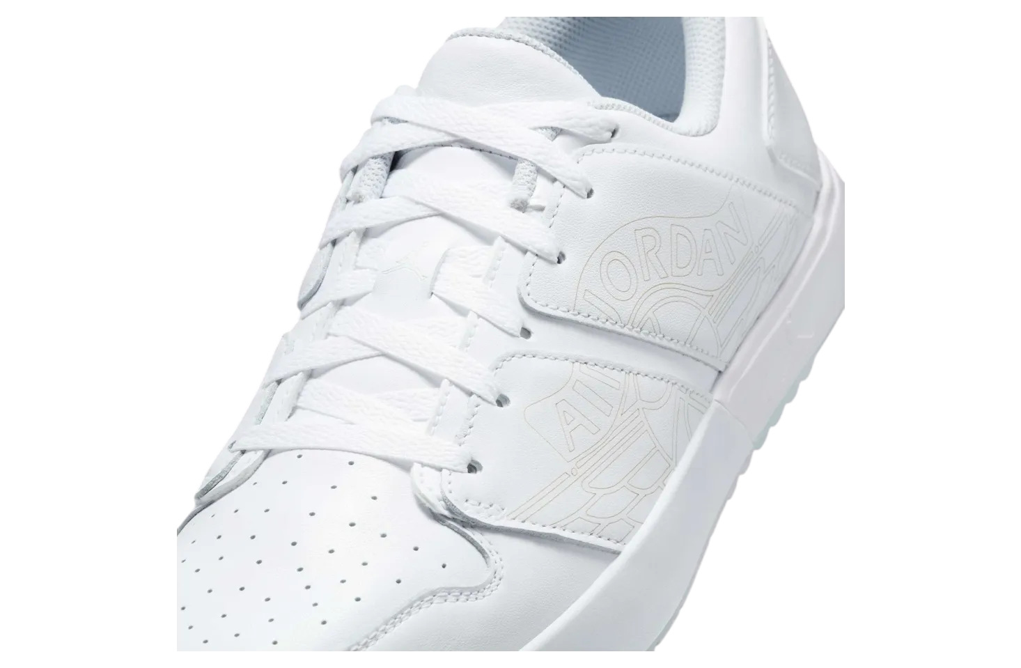 air jordan nu 1 low golf white pure platinum 5