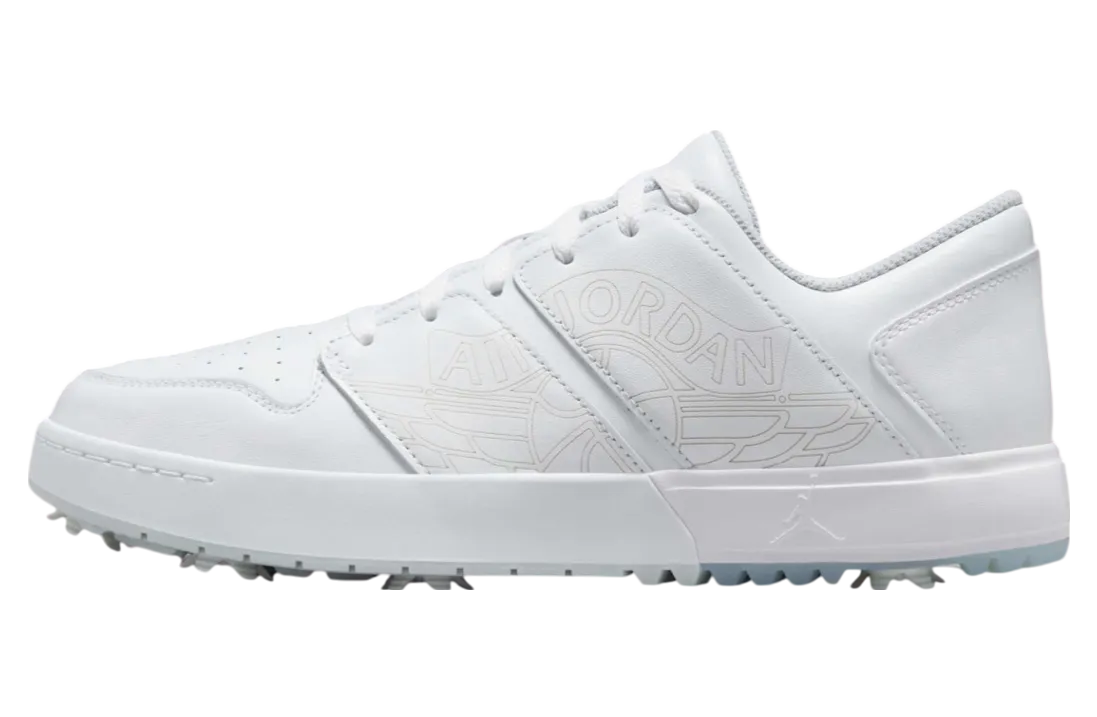 air jordan nu 1 low golf white pure platinum