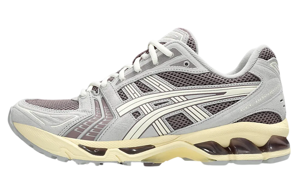 asics gel kayano 14 mauve grey cream 6