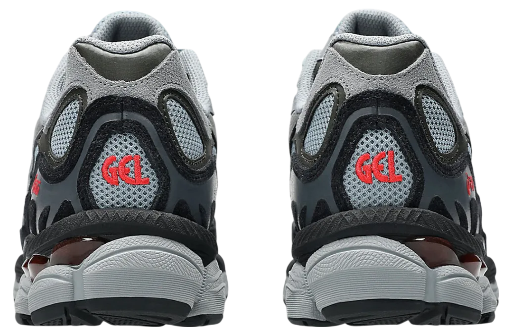 asics gel nyc gravel black infrared 3