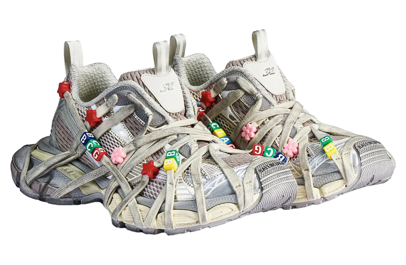 balenciaga 3xl extreme lace eggshell multicolor 0