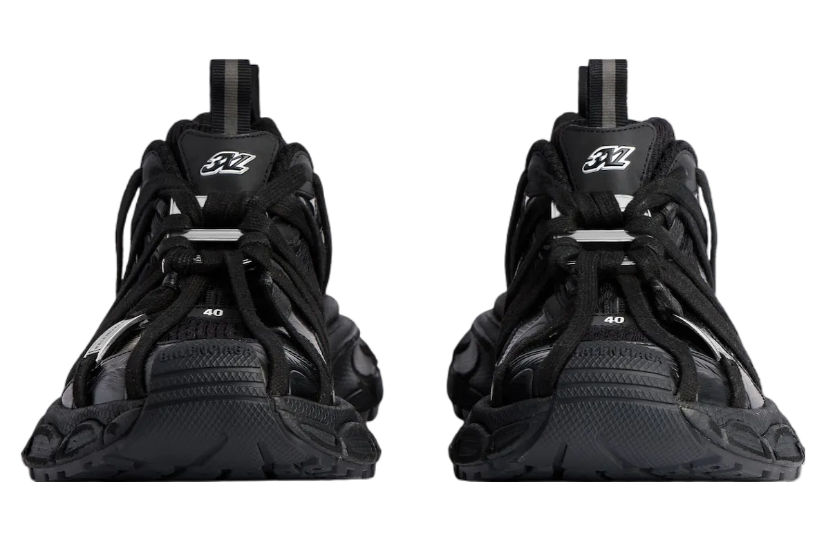 balenciaga 3xl extreme laces b black 1