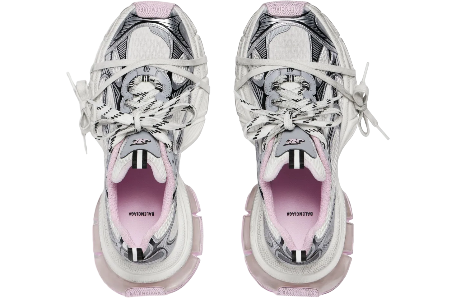 balenciaga 3xl gel clearsole wmns white pink 2