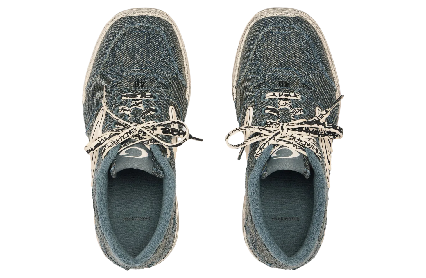 balenciaga hamptons denim wmns blue off white 2