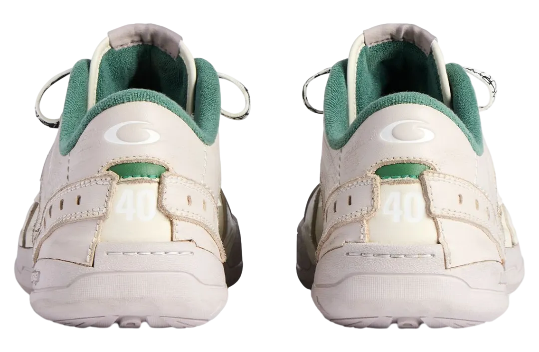 balenciaga hamptons medium worn out beige green 3