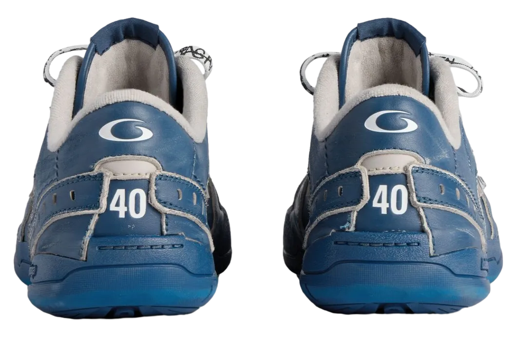 balenciaga hamptons medium worn out navy taupe 3