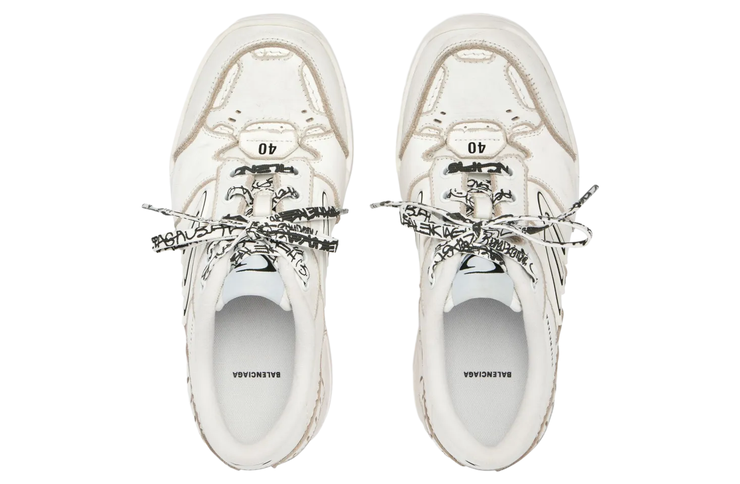 balenciaga hamptons platform wmns white 4