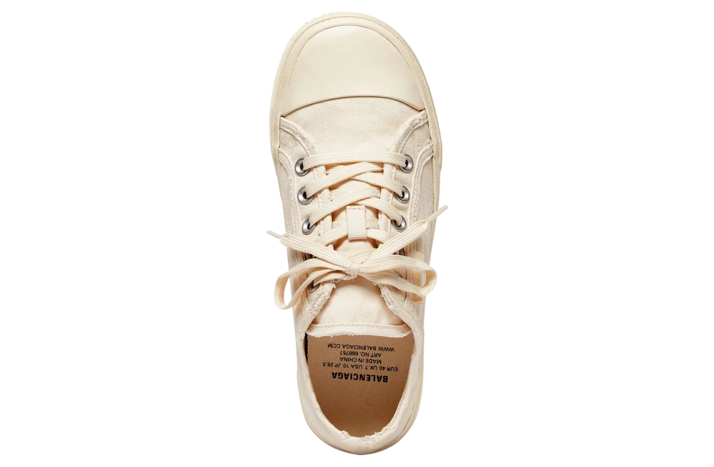 balenciaga paris low top wmns white 4