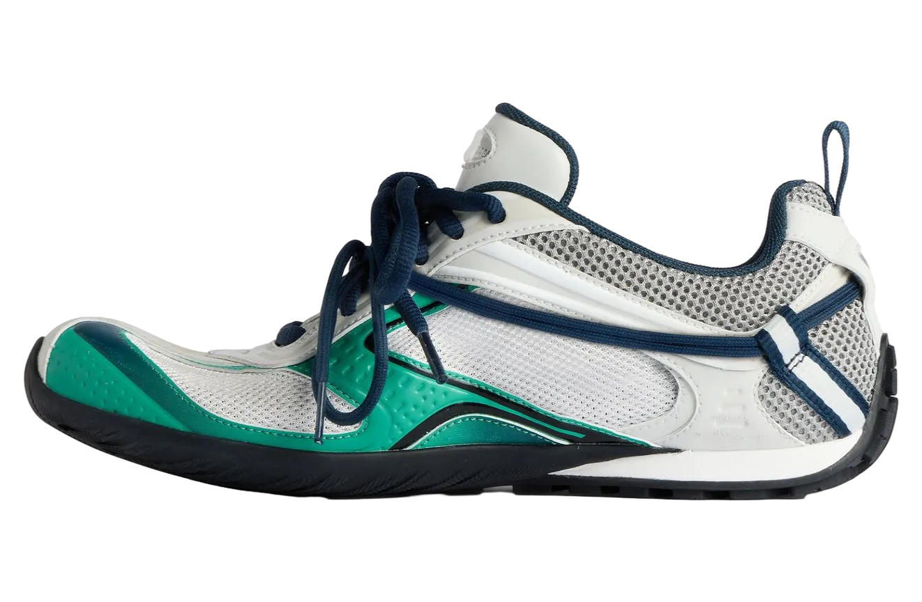 balenciaga radar gradient lines light grey green 1