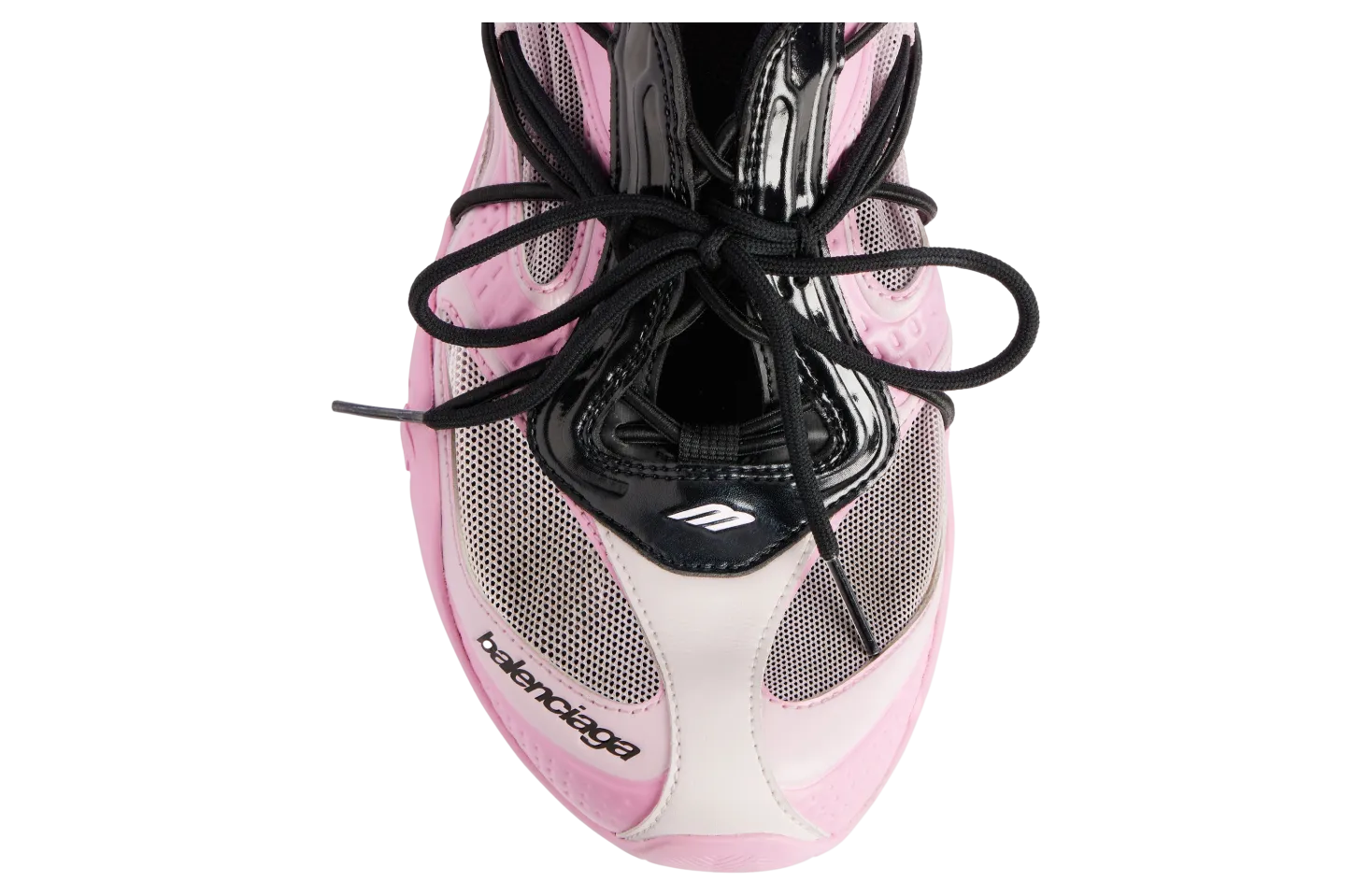 balenciaga radar slip on wmns pink black 2