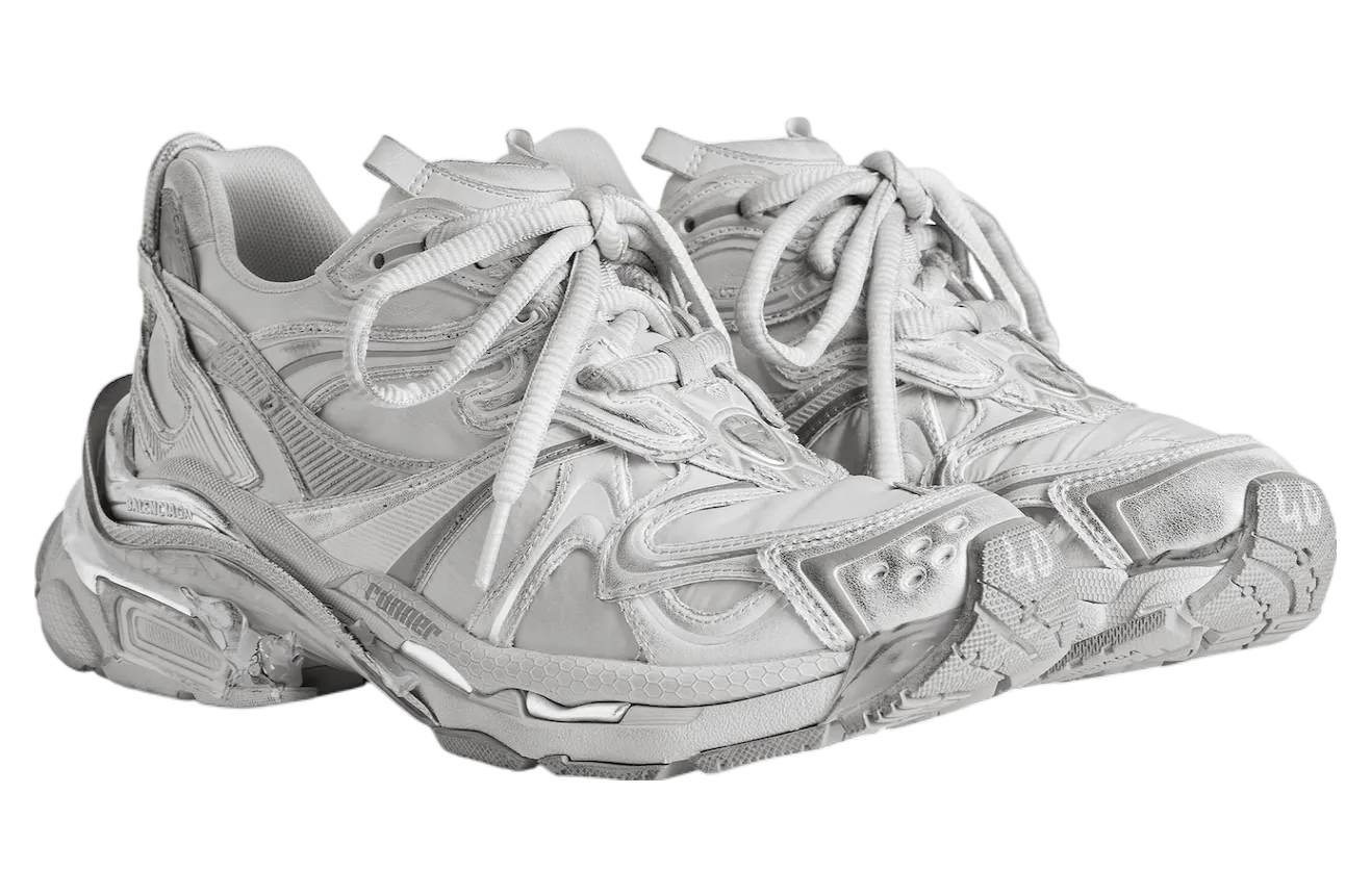 balenciaga runner 2 0 grey silver 0