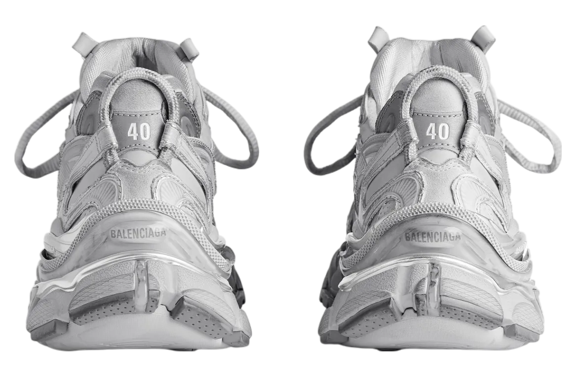 balenciaga runner 2 0 grey silver 3